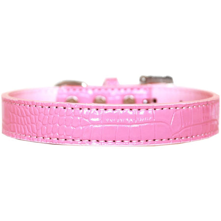 Tulsa Plain Croc Dog Collars - Dog Collars - Designer Croc