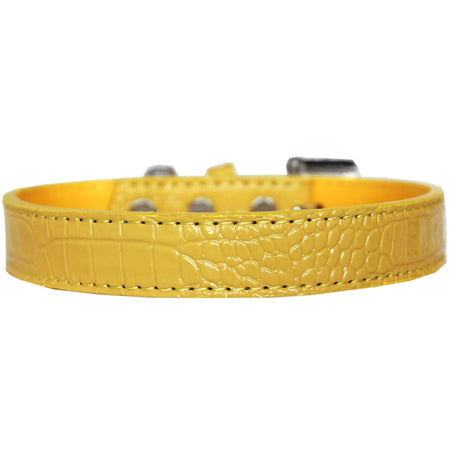 Tulsa Plain Croc Dog Collars - Dog Collars - Designer Croc