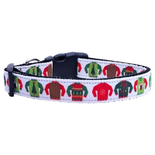 Ugly Sweater Nylon Cat Collar - Cat Collars - Classic