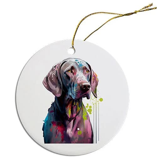 Weimaraner Christmas Ornaments - Ornaments