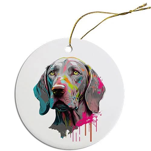 Weimaraner Christmas Ornaments - Ornaments