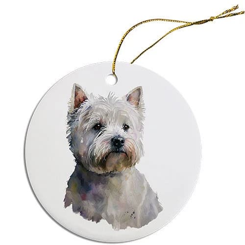 Westie Christmas Ornaments - Ornaments