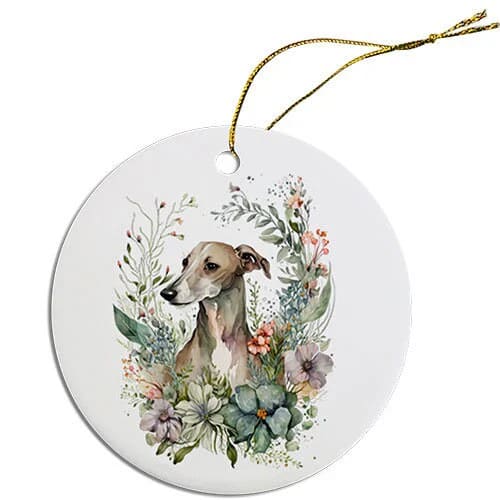 Whippet Christmas Ornaments - Ornaments