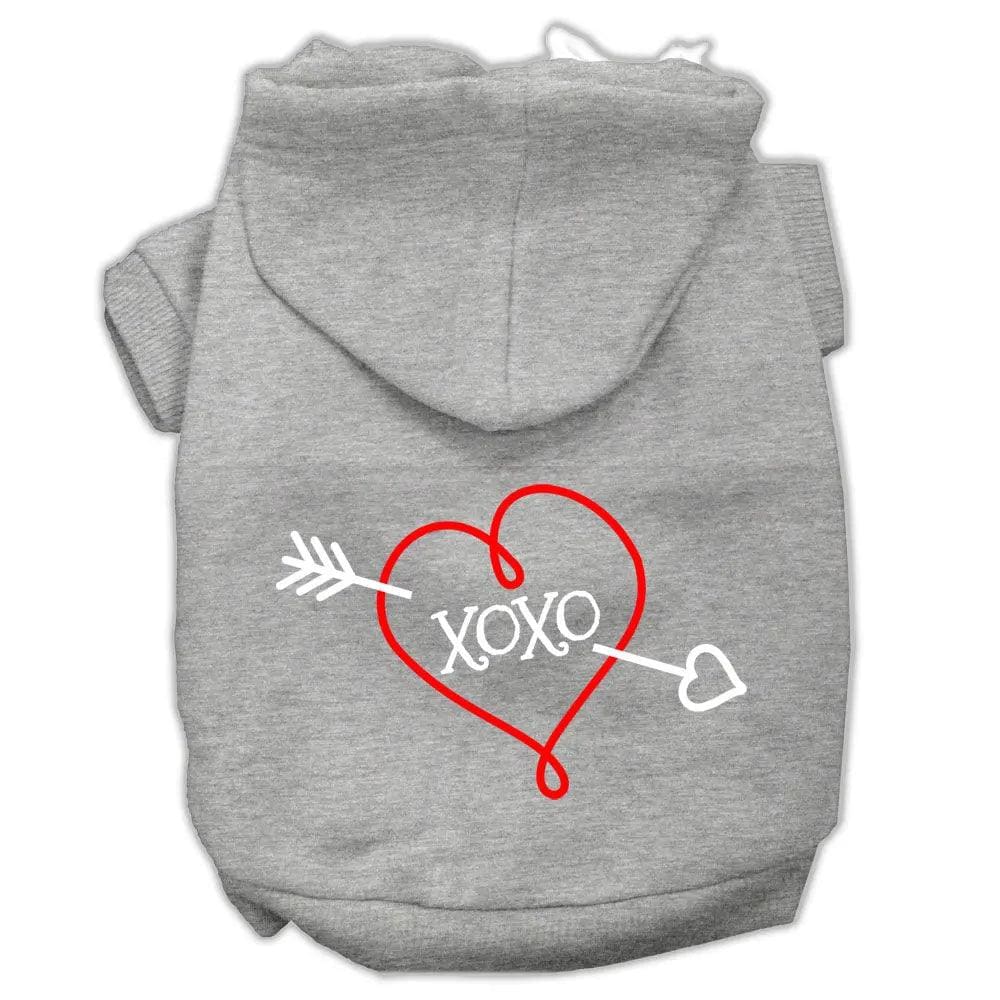 XOXO Screen Print Pet Hoodies - Screen Print Hoodies