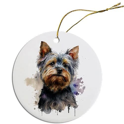 Yorkie Christmas Ornaments - Ornaments