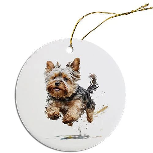 Yorkie Christmas Ornaments - Ornaments