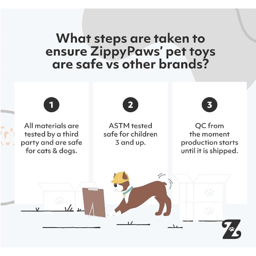 ZippyPaws Interactive Monkey and Banana Burrow - Dog